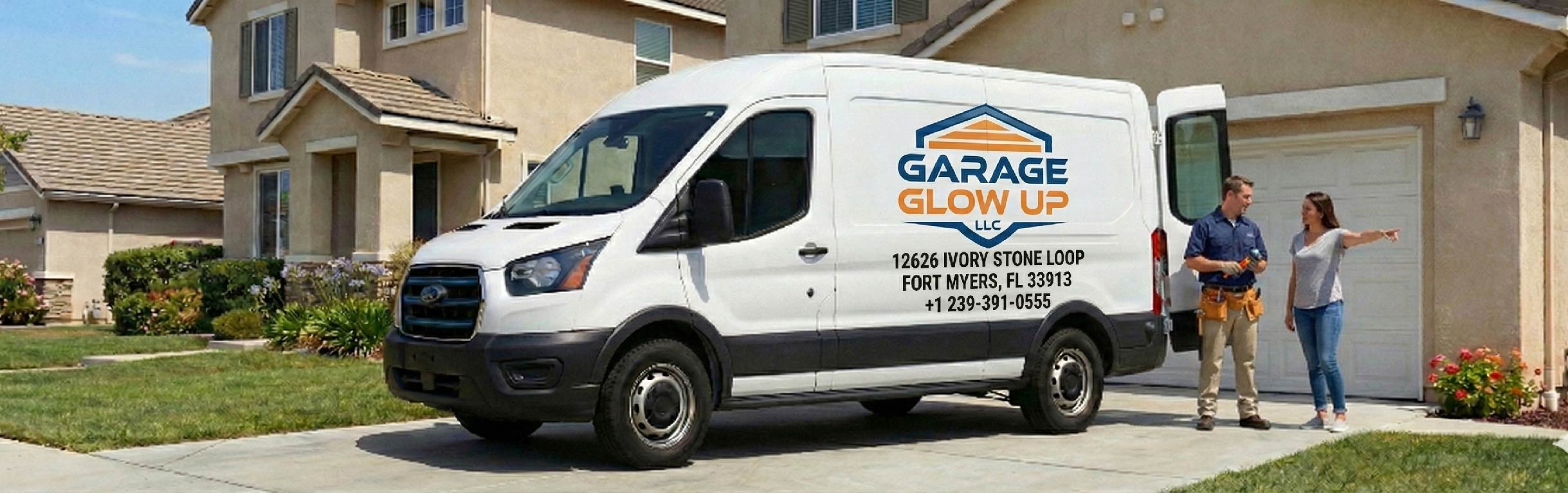 Modern Glowing Garage